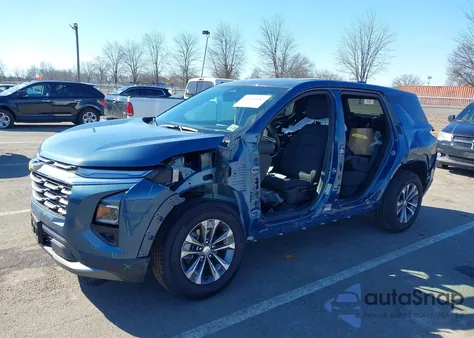 2025 Chevrolet Equinox Awd Lt from USA, damaged, VIN 3GNAXPEG6SL126455